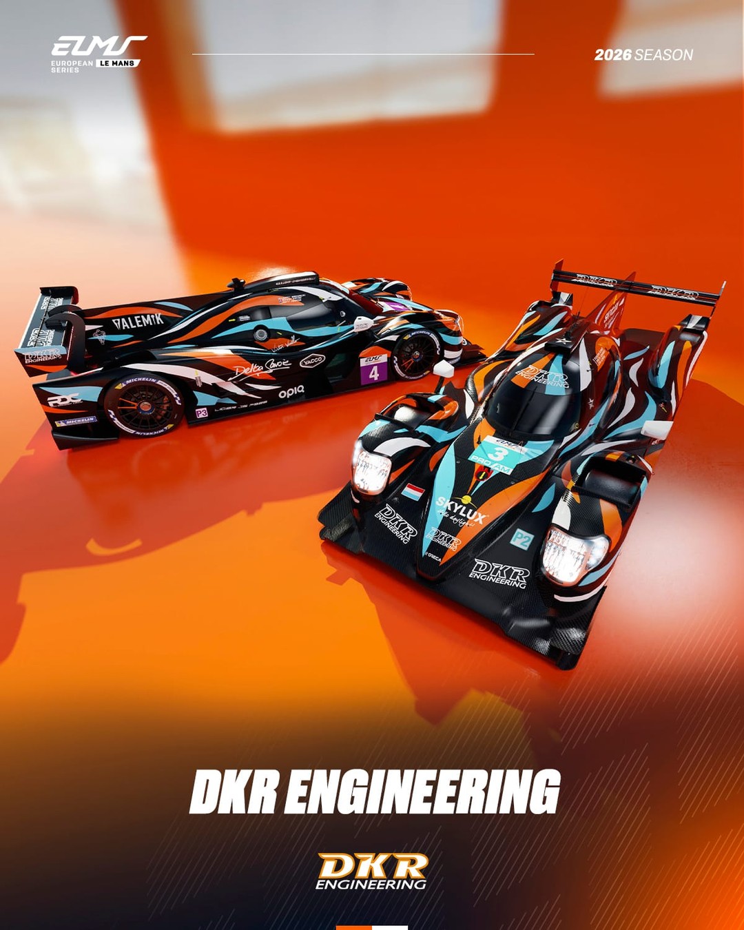 No April Fool’s here - just stunning liveries from @dkrengineering. ✨ The Luxembourg-based team is s