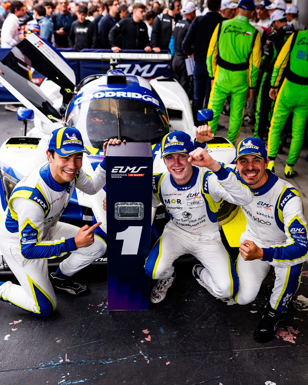 They took the lead in the final 30 laps and never looked back. 🏆 @rinaldiracing takes the LMP3 class