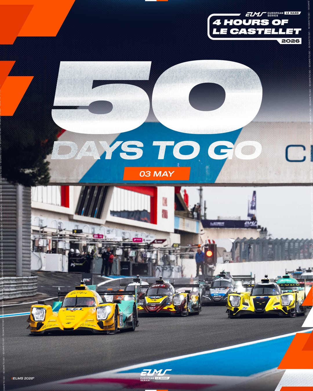Le Castellet is calling. 5️⃣0️⃣ days before our second round of the season! Following Barcelona will