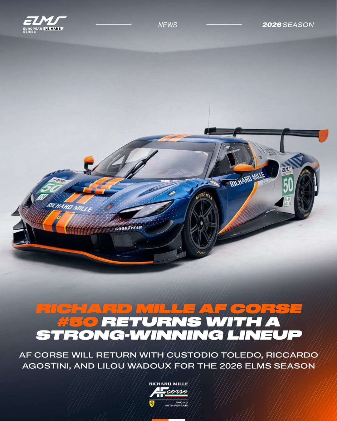 Stability is the motto for Richard Mille @afcorse_official. Let’s bring on 2026. 👊 After securing an