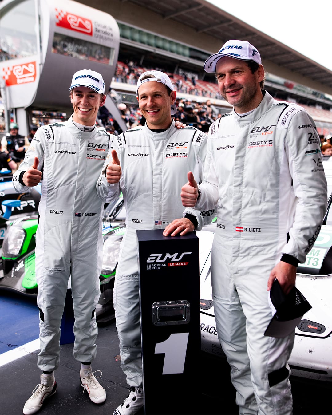 Dream start to 2026 for @protoncompetition. 🥇 The No.75 Porsche 911 GT3 R LMGT3 delivered both style