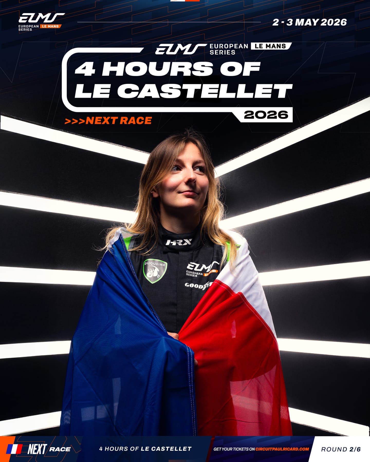 Next up 🔜 #4HLeCastellet We bring the drama and excitement of #ELMS to France on the 2-3 May. What a