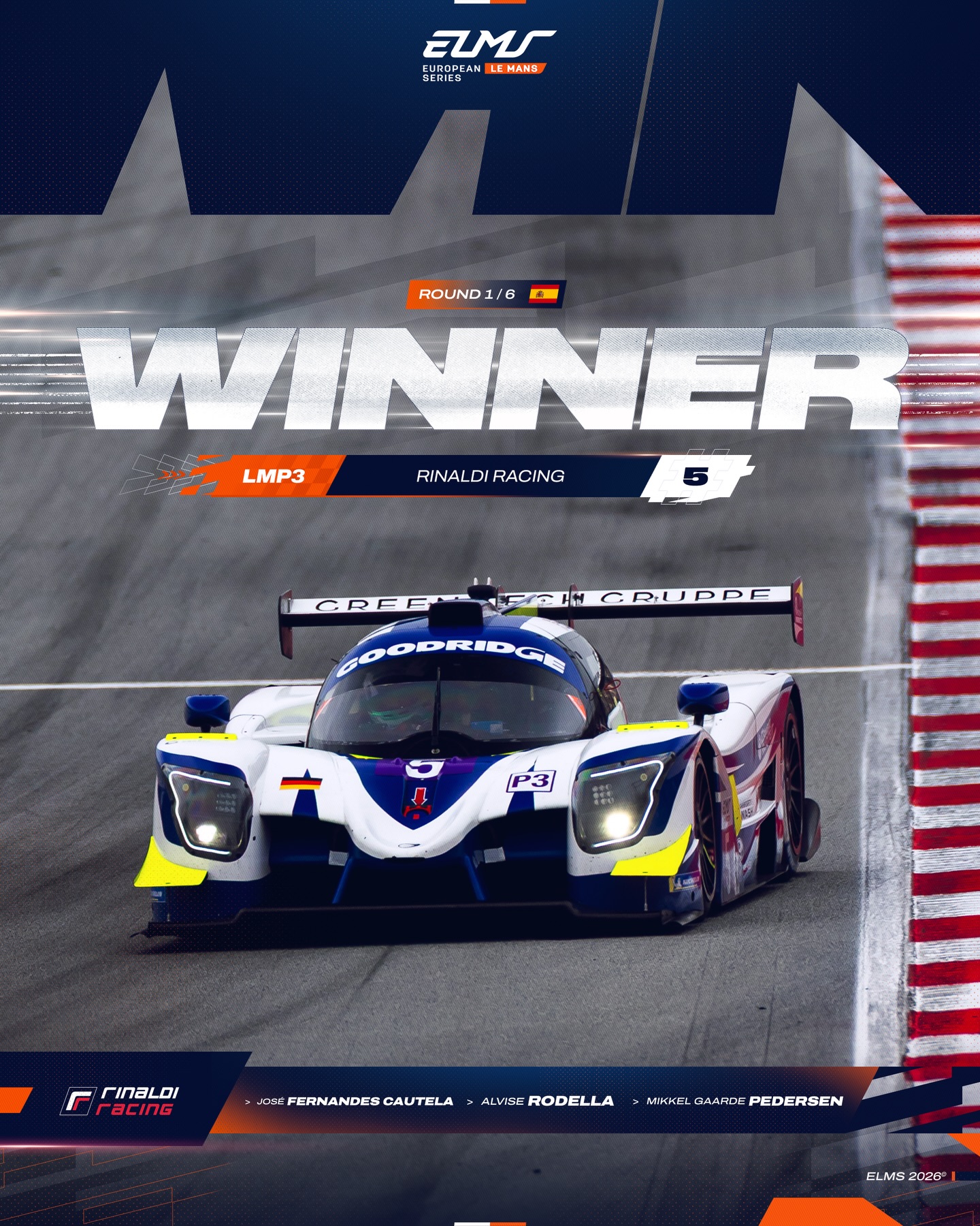Rinaldi Racing steered clear of the carnage to bring home the #5 Ligier to the top-step in LMP3! A h