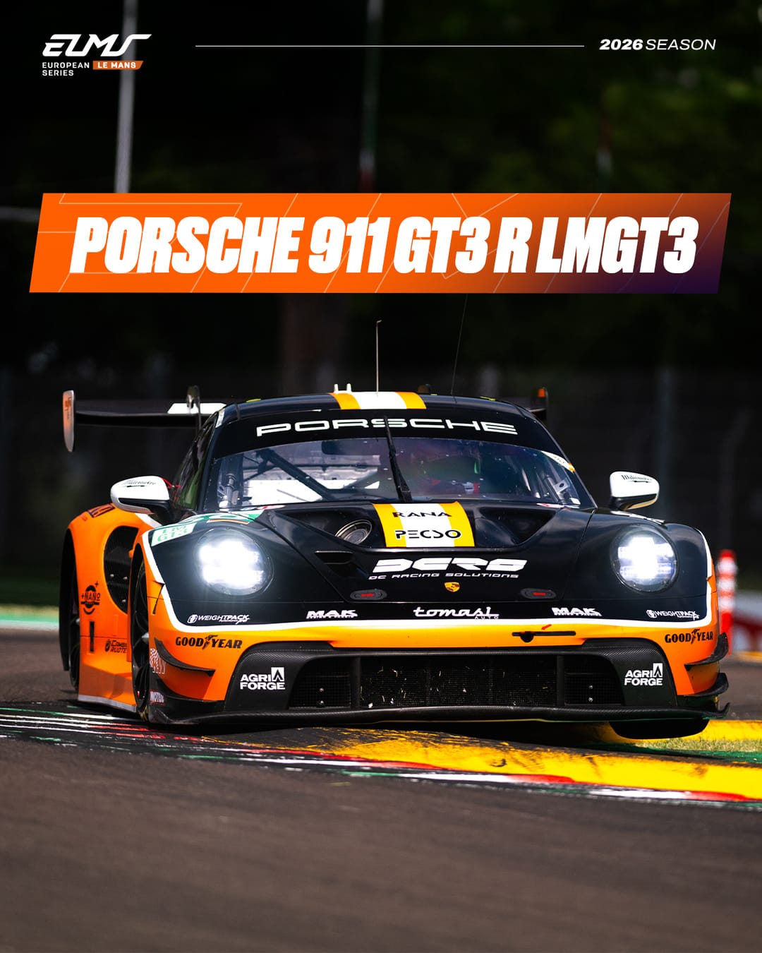 A GT icon returns to the fight. Let’s talk Porsche. The multiple #ELMS champion car is back in 2026 