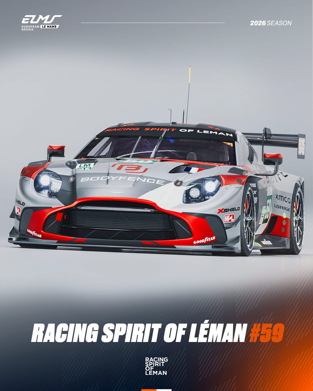 Grey is the new green. Introducing the new @racingspiritofleman livery. ✨ The French team has unveil