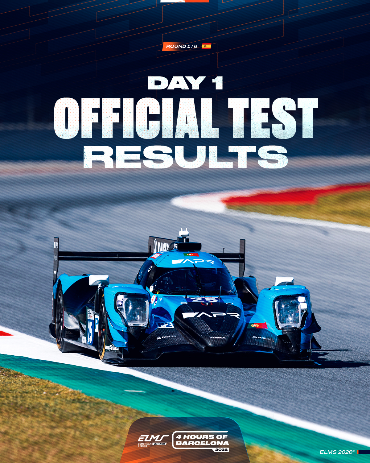 Day 1 belongs to @apracingteam. 🔥 @jakehughesrace set the benchmark with a 1:28.667, putting the No.